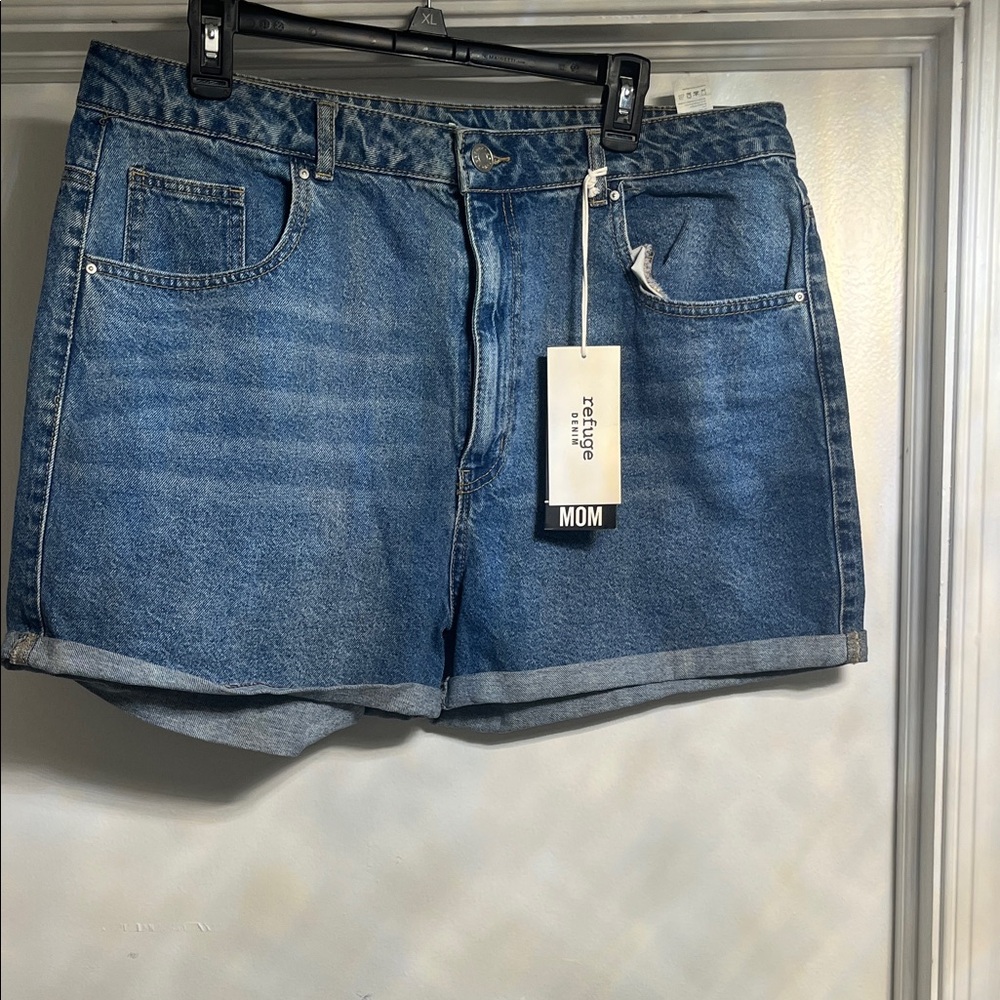 Refuge Classic Blue Jean Shorts